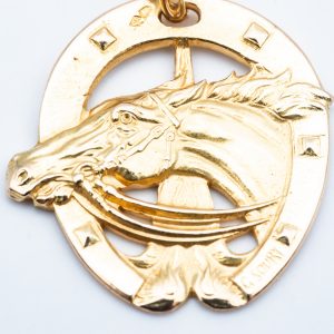 Mesure et art du temps - 18 Karat Yellow Gold Pendant Lucky Charm, Horse
