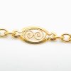 Mesure et art du temps - Antique Yellow Gold Necklace Hand Decorated