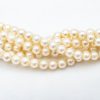 Mesure et art du temps - 6 Row Cultured Pearls Necklace with 18K Yellow and White Gold Clasp. Bijoutier - Joaillier - Horloger - France - Vannes - Morbihan