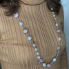 Mesure et art du temps - Mesure et art du temps - Necklace of cultured pearl and stones Necklace of pearls and stone to wear in multi row or a single row. Length : 160 cm