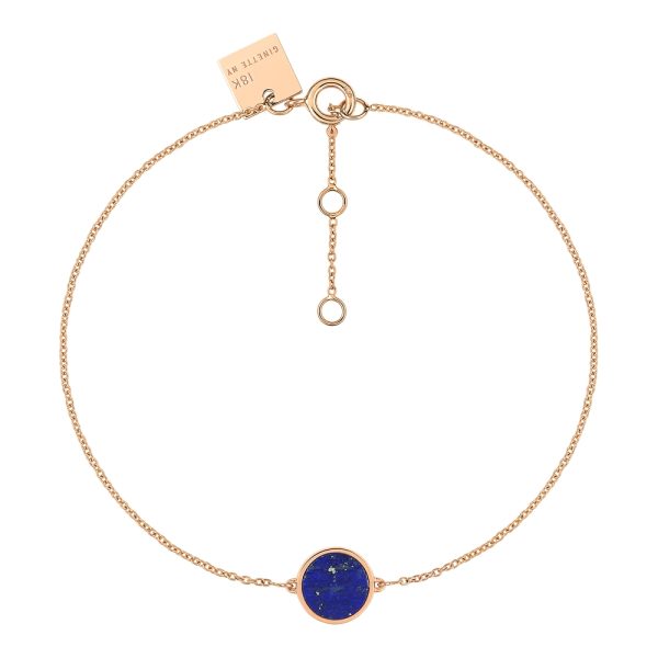 Mini Ever Lapis Disc Bracelet