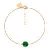 Mini Ever Malachite Disc Bracelet