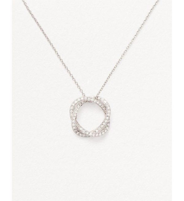 Collier Tresse Diamants