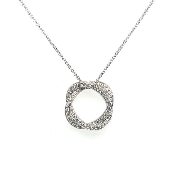 Collier Tresse Diamants